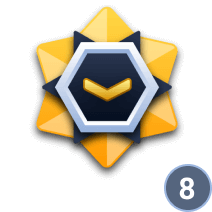 rank 8 icon